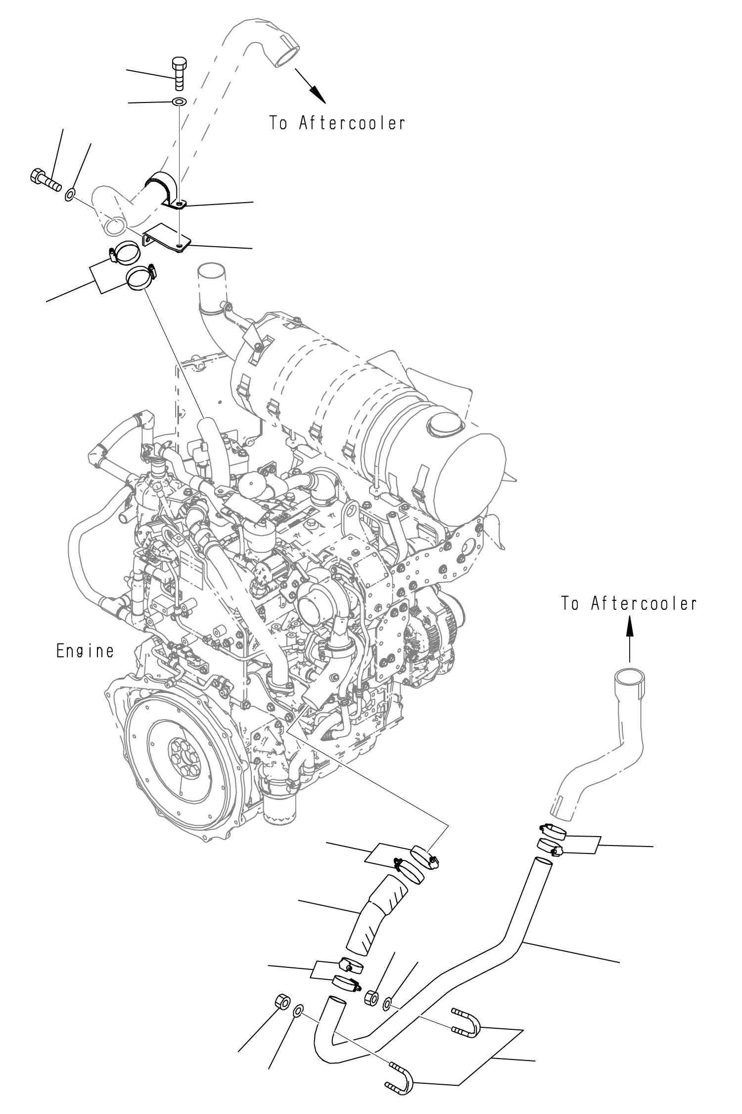 Шланг 3EC-02-72980 KOMATSU