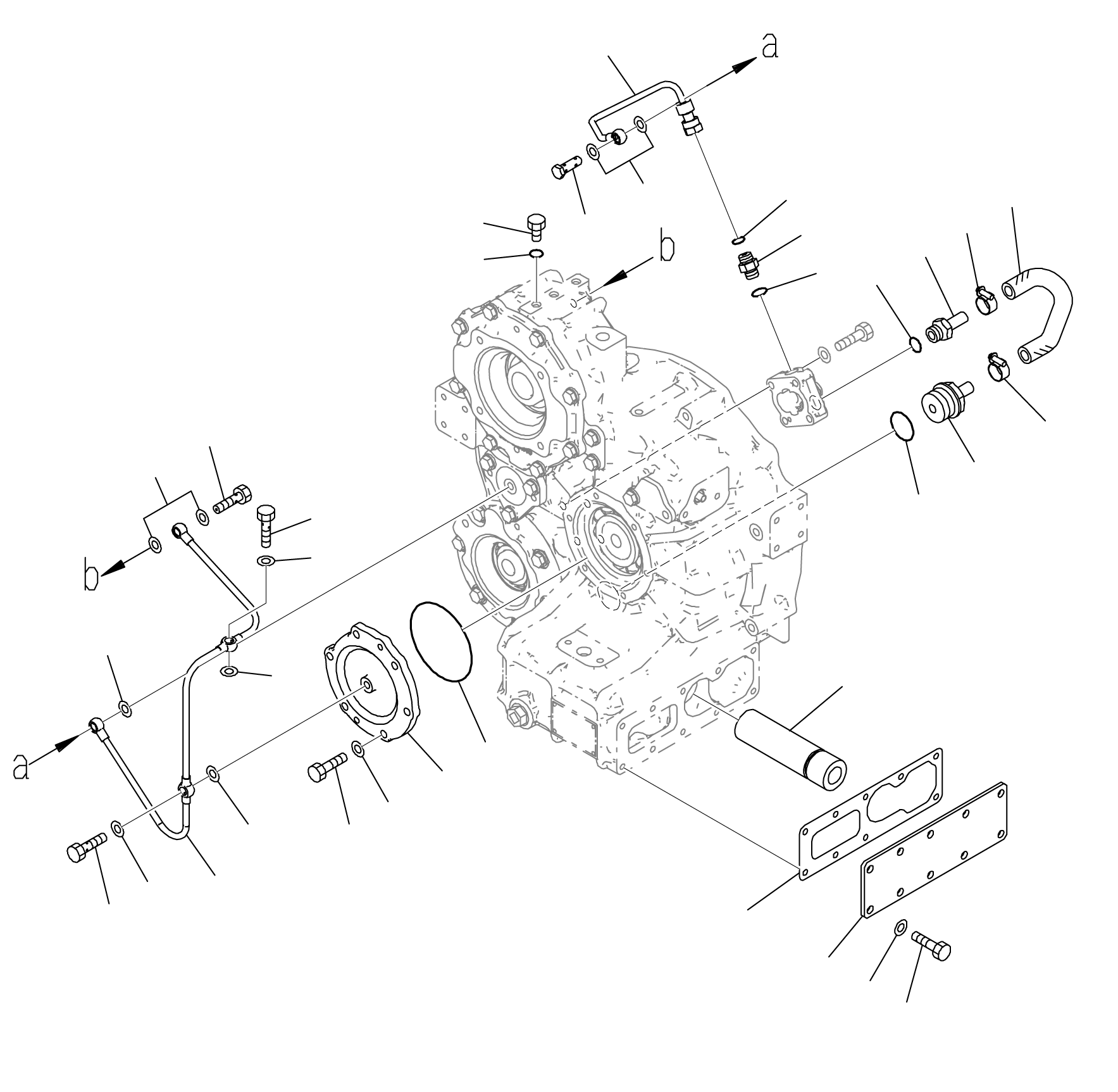 Ниппель 3EC-12-71560 KOMATSU