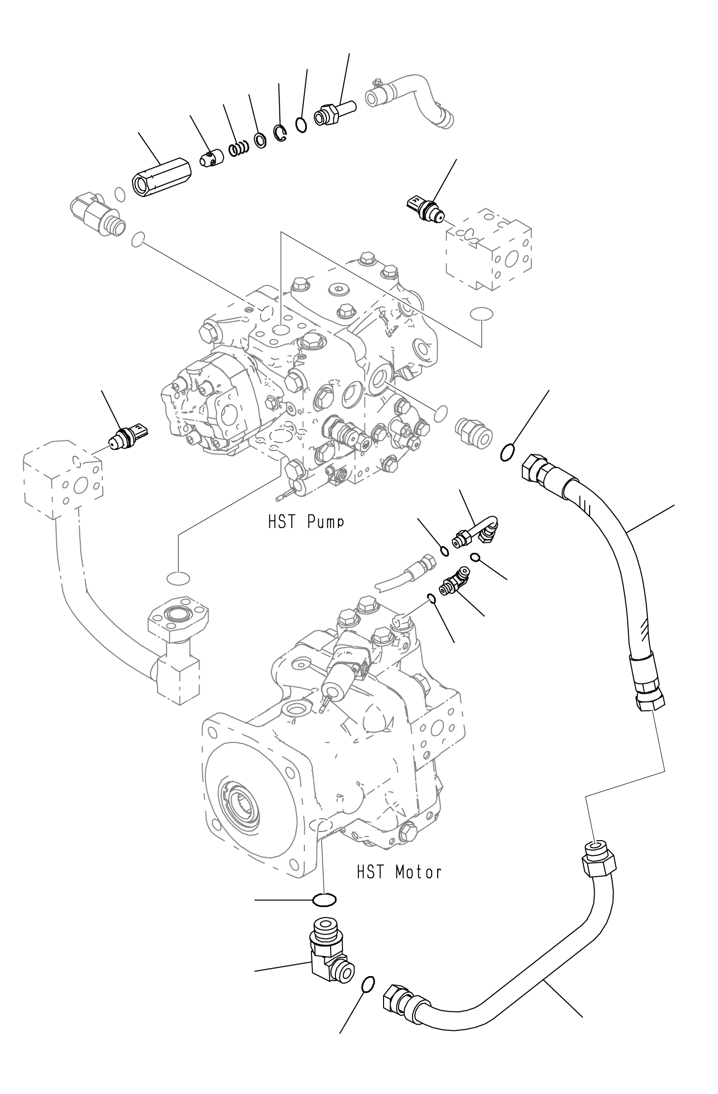 Шланг 3EC-66-71790 KOMATSU