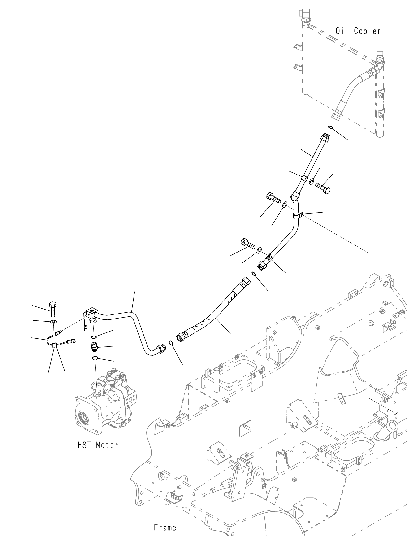 Шланг 3EC-66-71510 KOMATSU