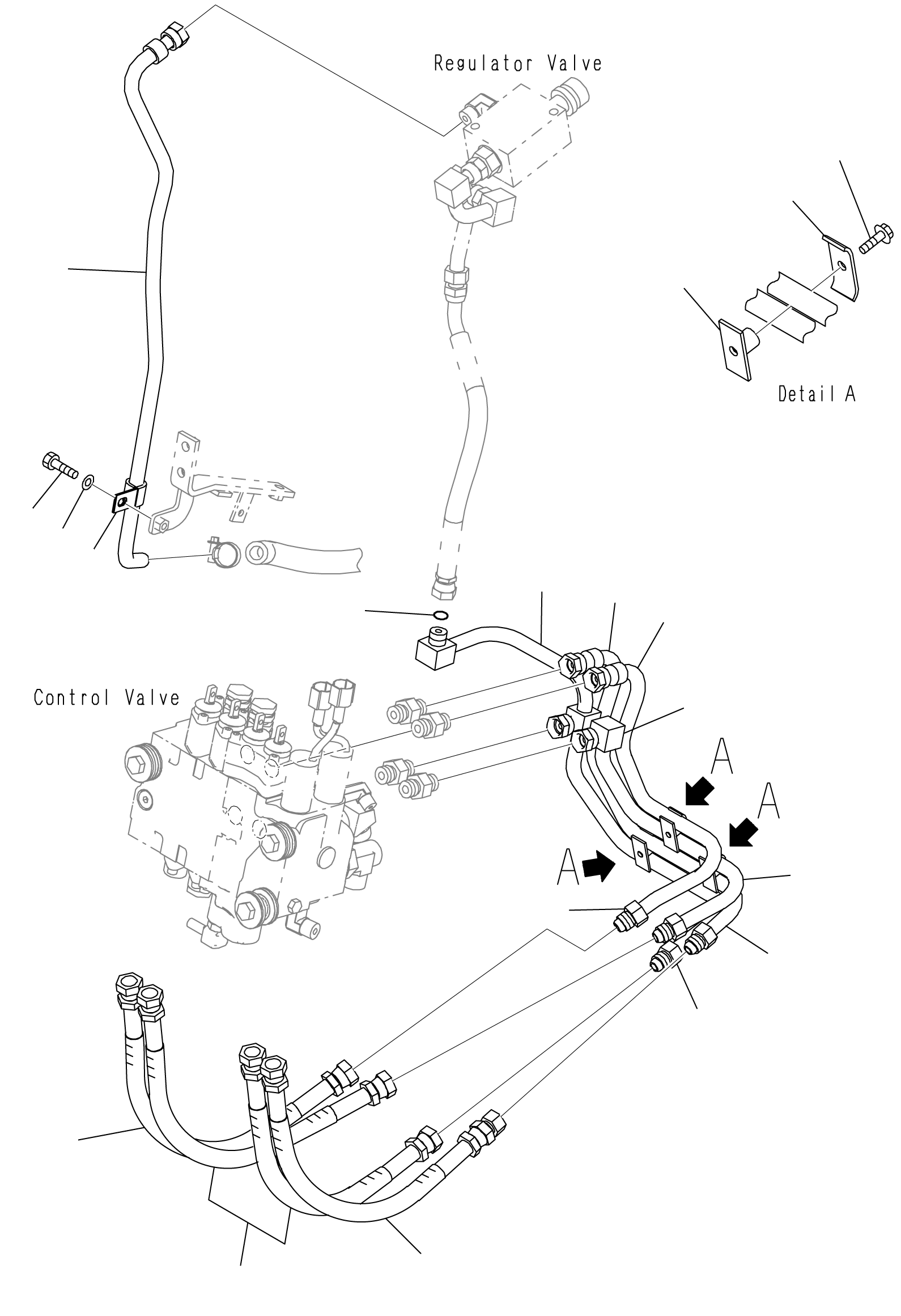 Шланг 3EC-68-69710 KOMATSU