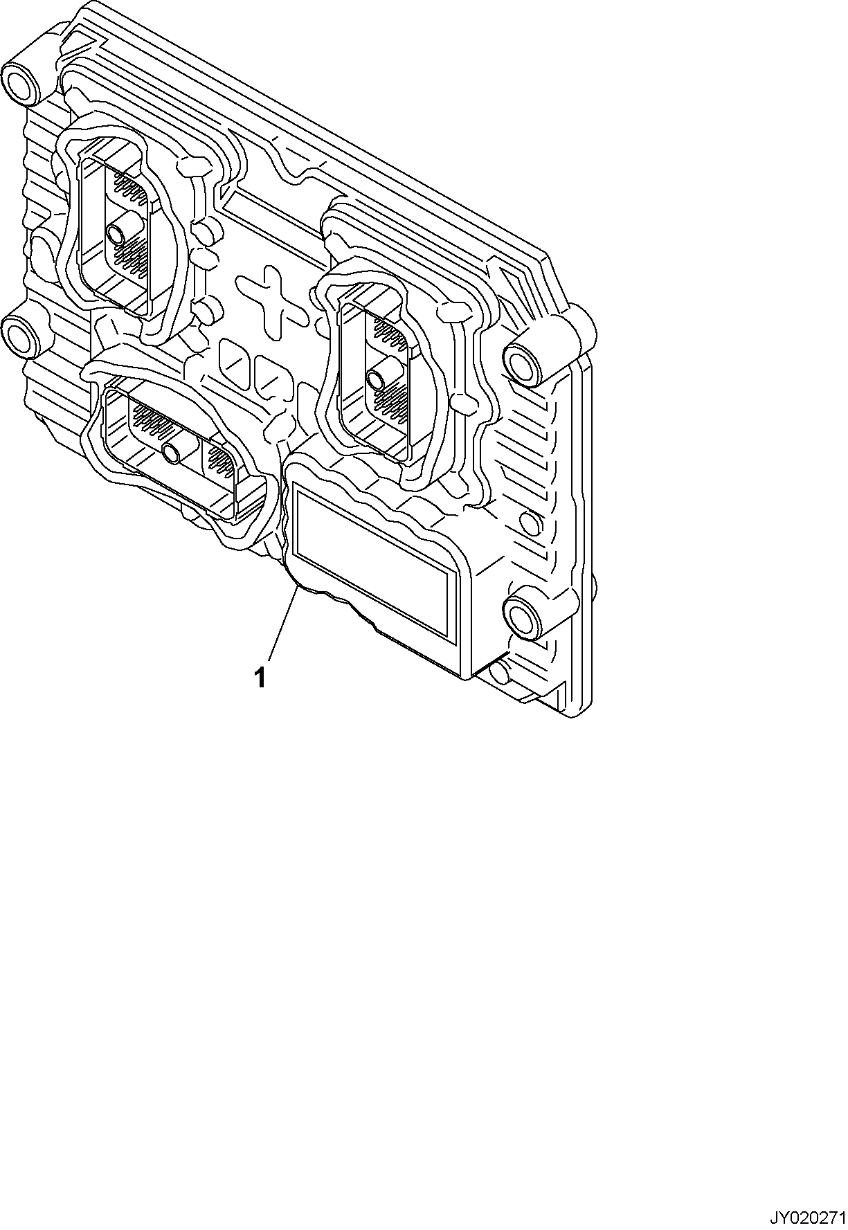 Контроллер 600-485-4301 KOMATSU