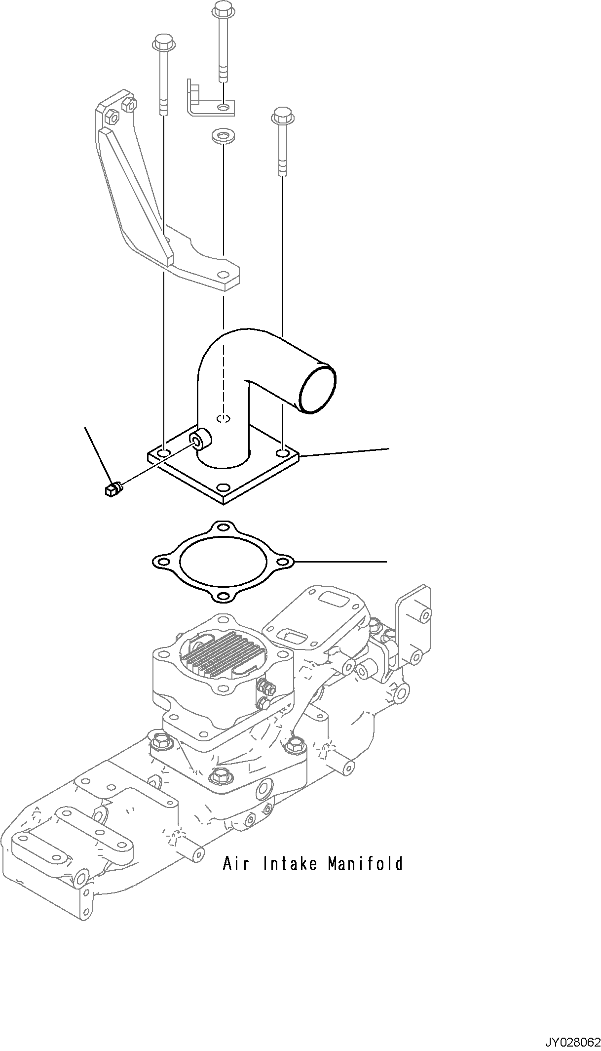 CONNECTOR AIR 6275-11-4370 KOMATSU