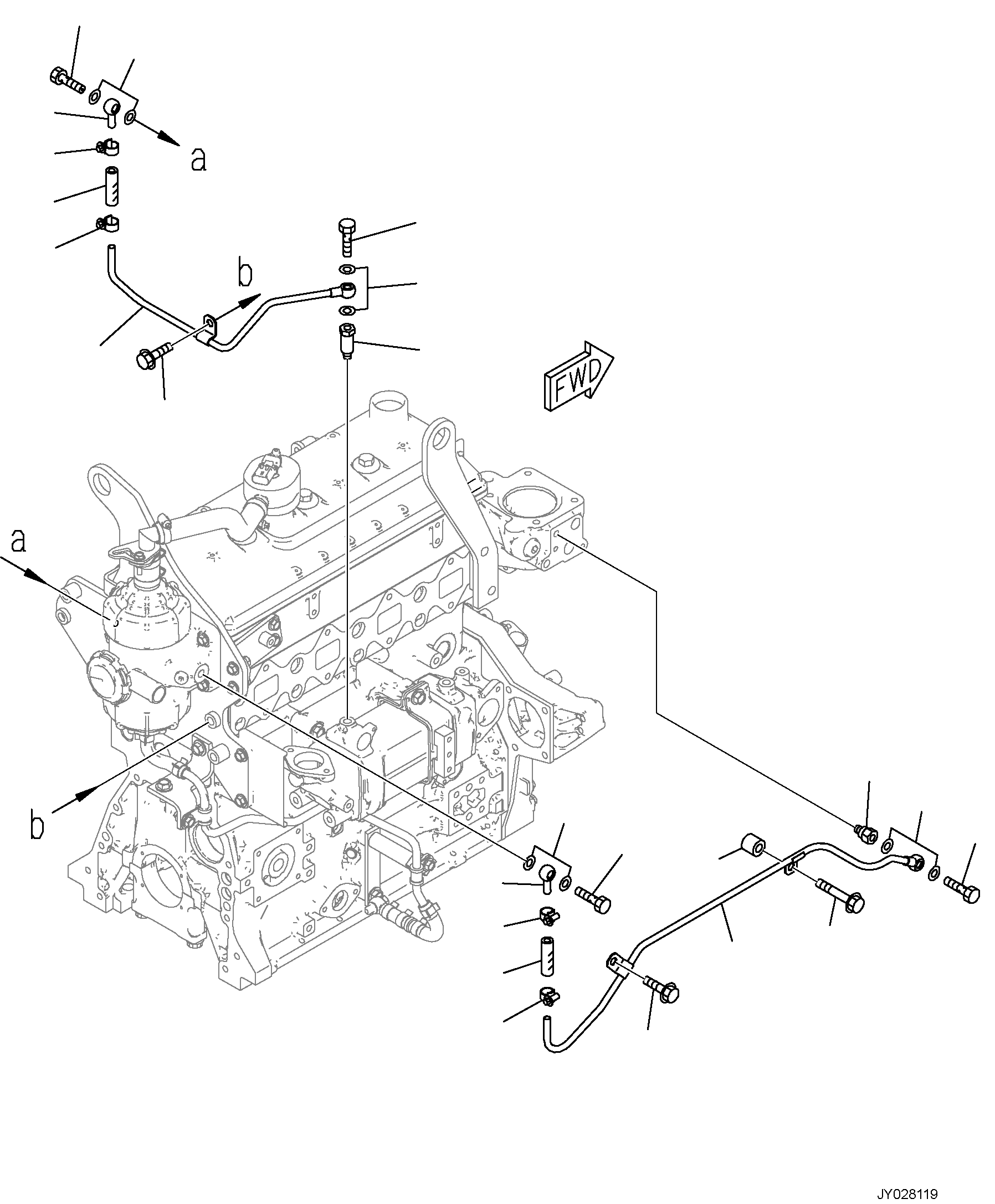 Ниппель 6275-61-7960 KOMATSU