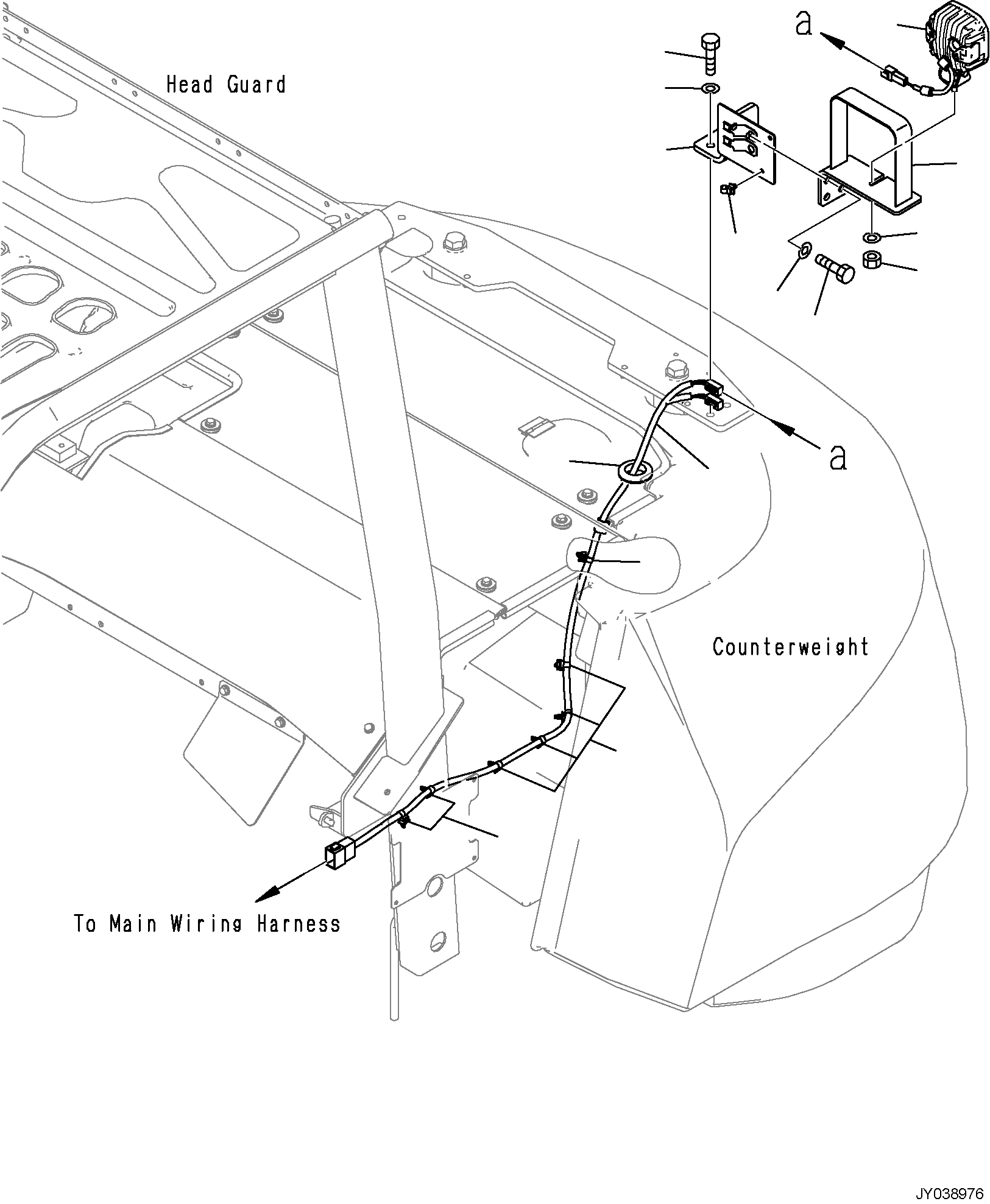 Жгут проводов 3FD-55-58230 KOMATSU