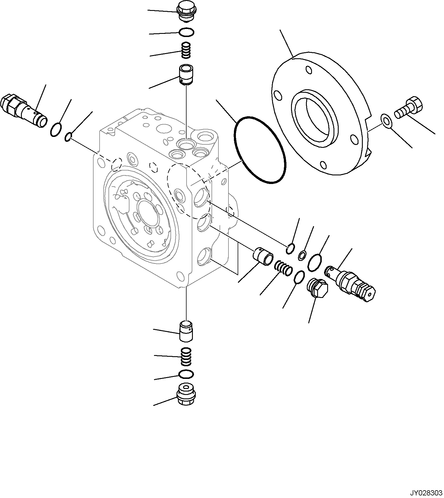 Предохранительный клапан 720-1L-03330 KOMATSU