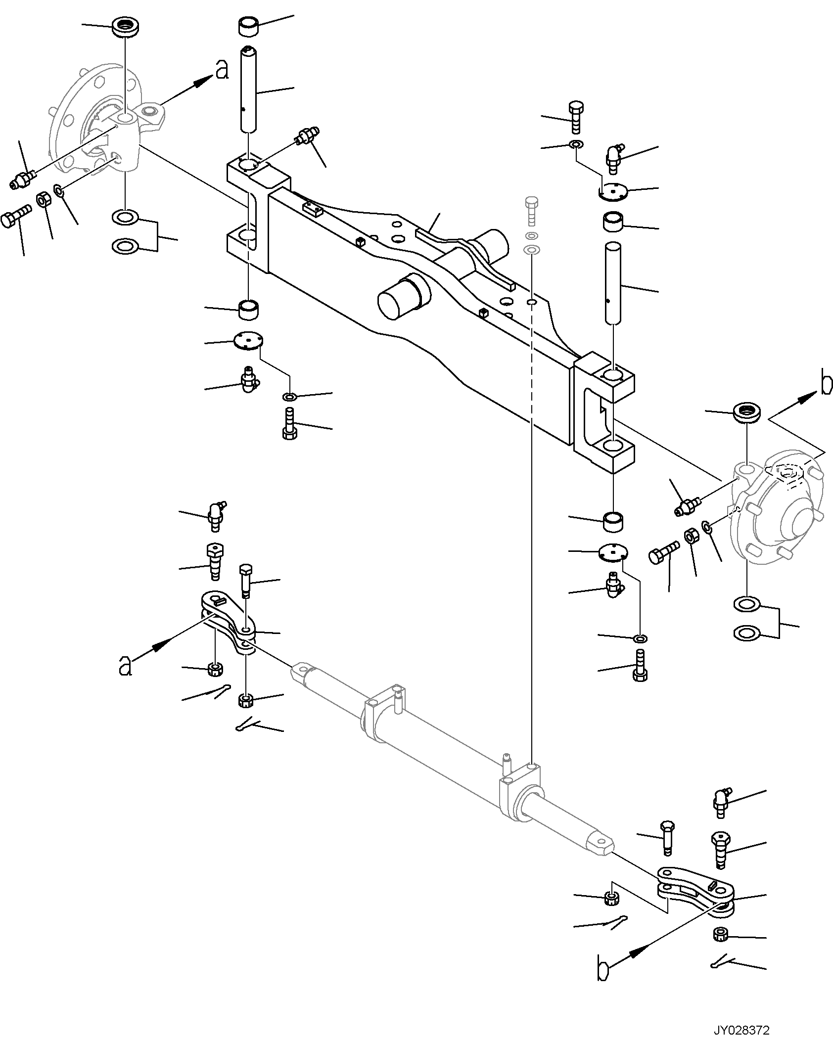 AXLE 3FD-24-41510 KOMATSU