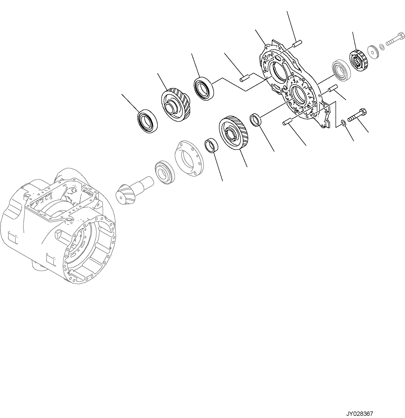 SPACER, 16.70MM 3FD-21-41920 KOMATSU