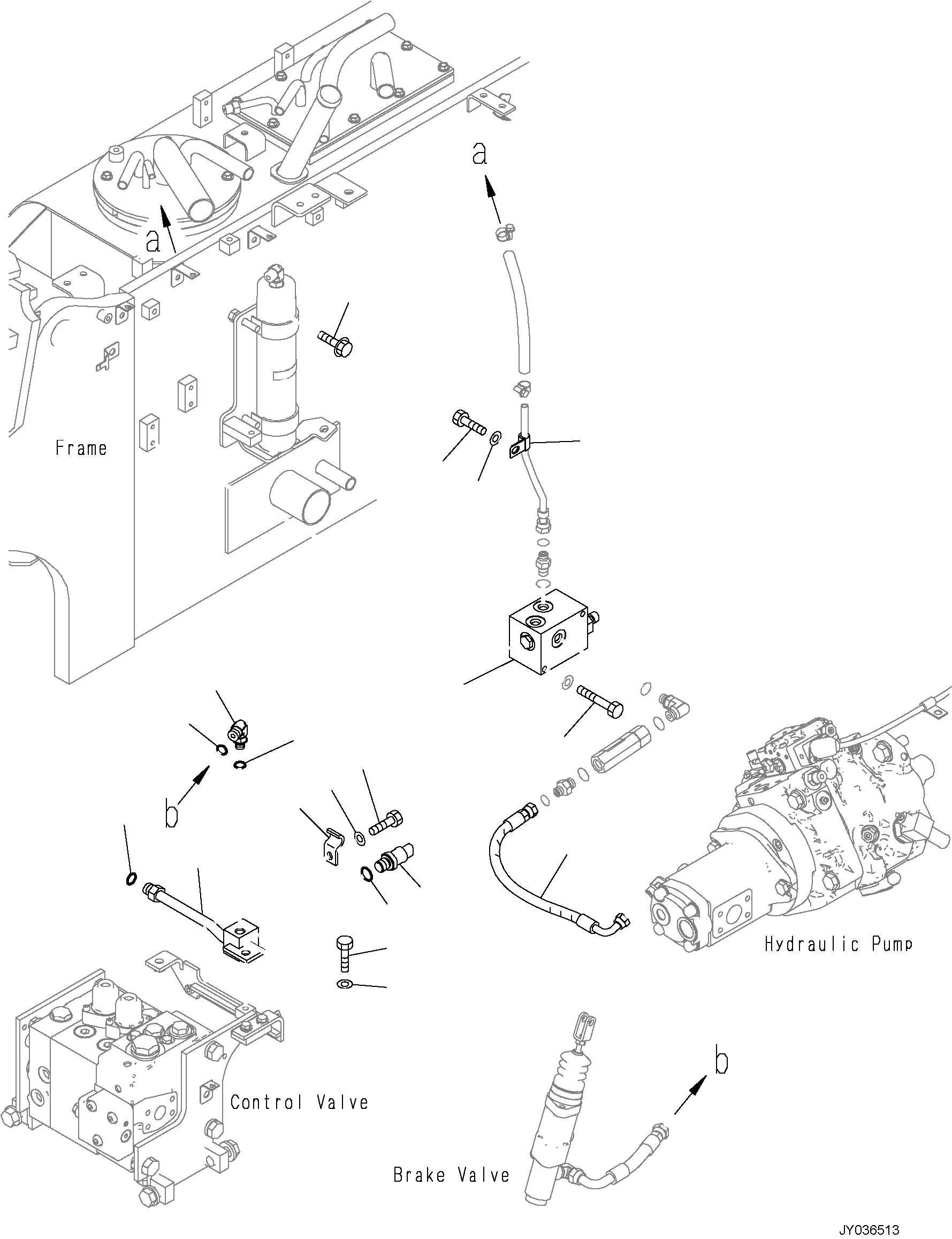 Хомут 3FD-66-41340 KOMATSU