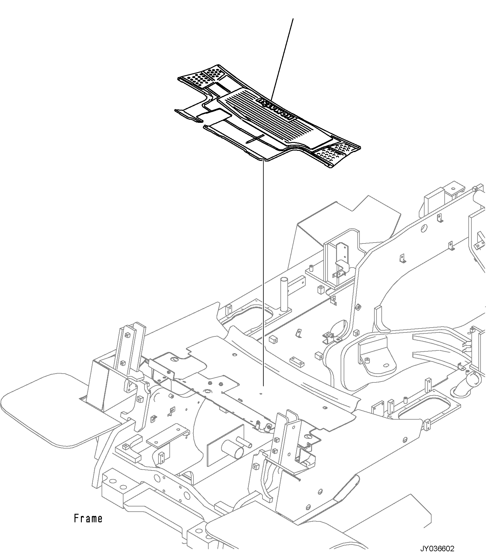 MAT (FOR HEATER) 3EC-50-71790 KOMATSU