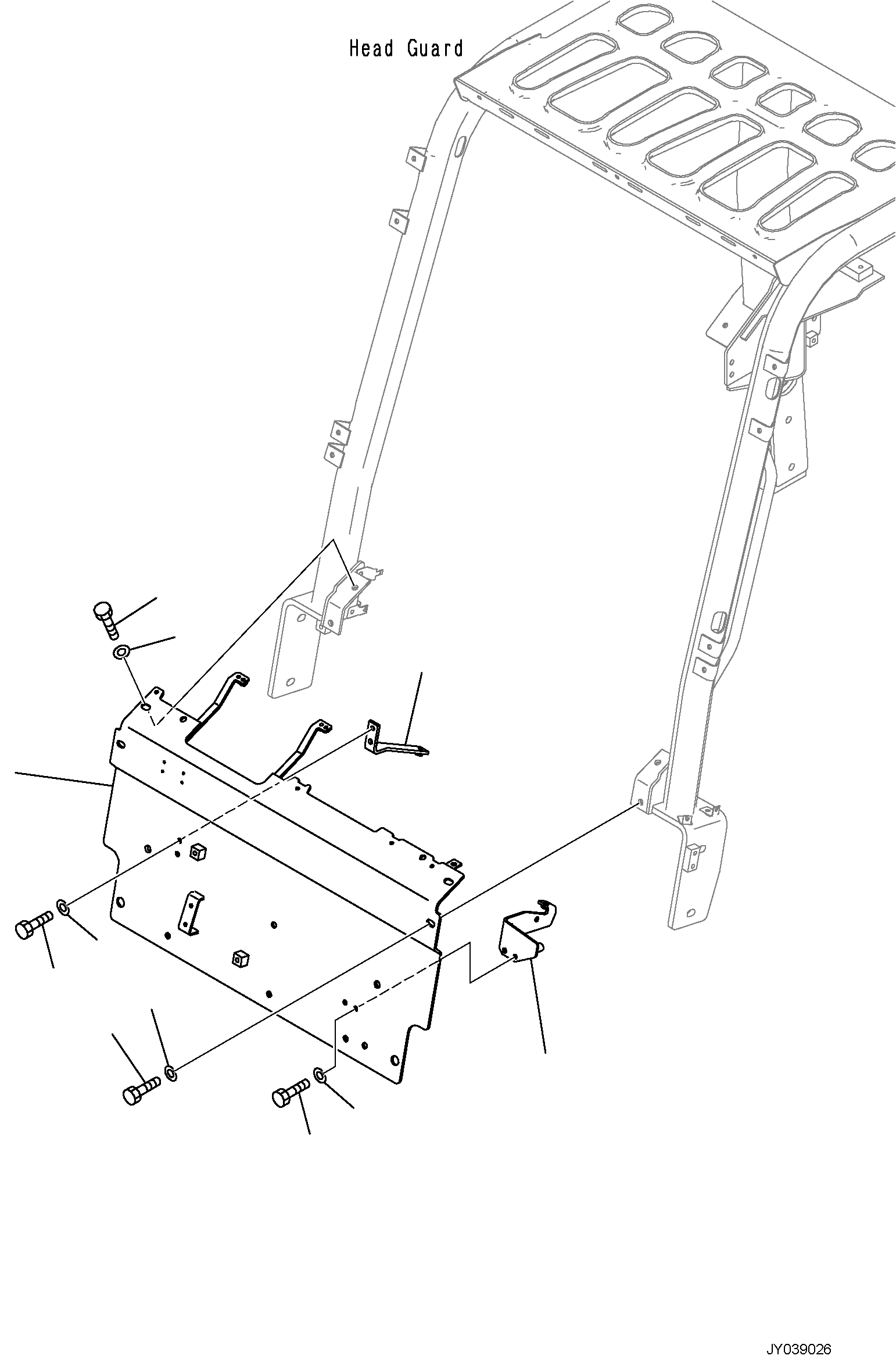 DASHBOARD 3FD-50-53110 KOMATSU