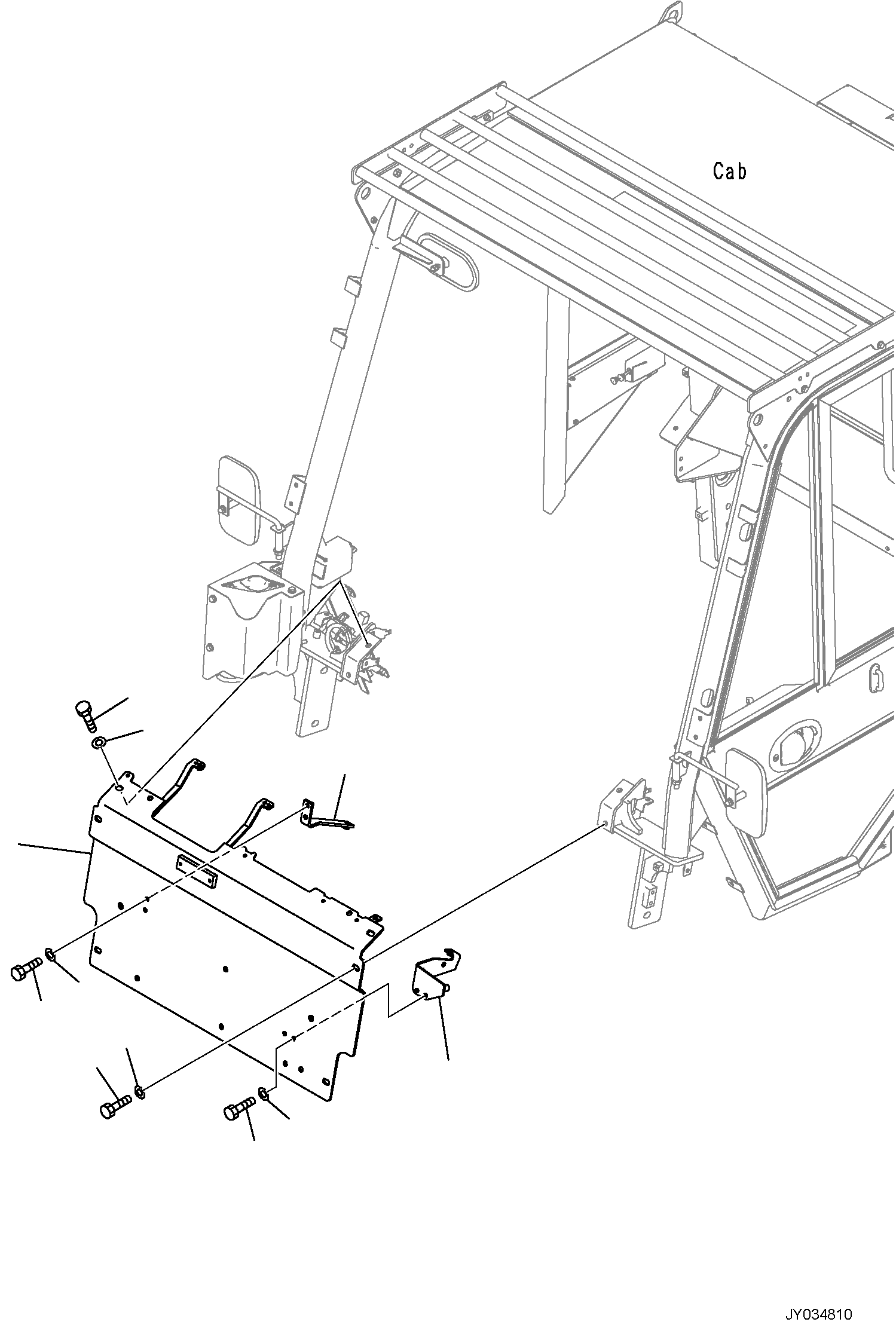 DASHBOARD 3FD-50-52120 KOMATSU