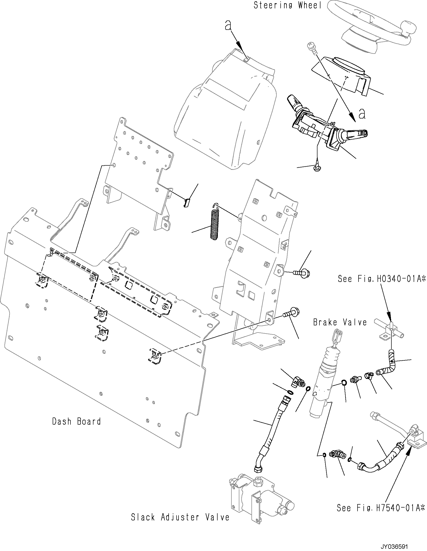 Шланг 3FD-66-41350 KOMATSU