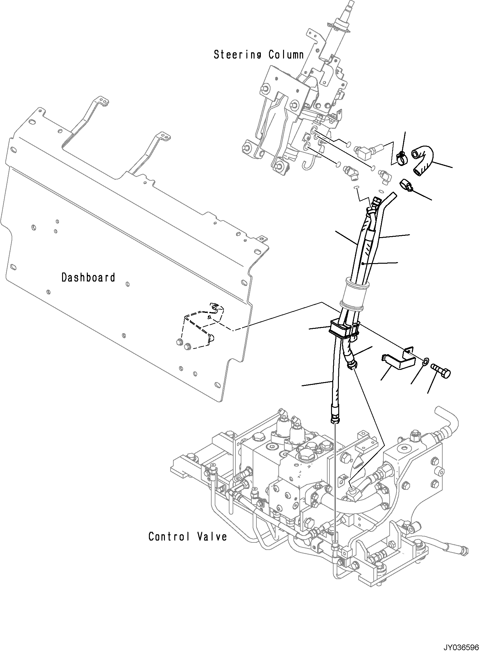 Шланг 3FD-66-43150 KOMATSU