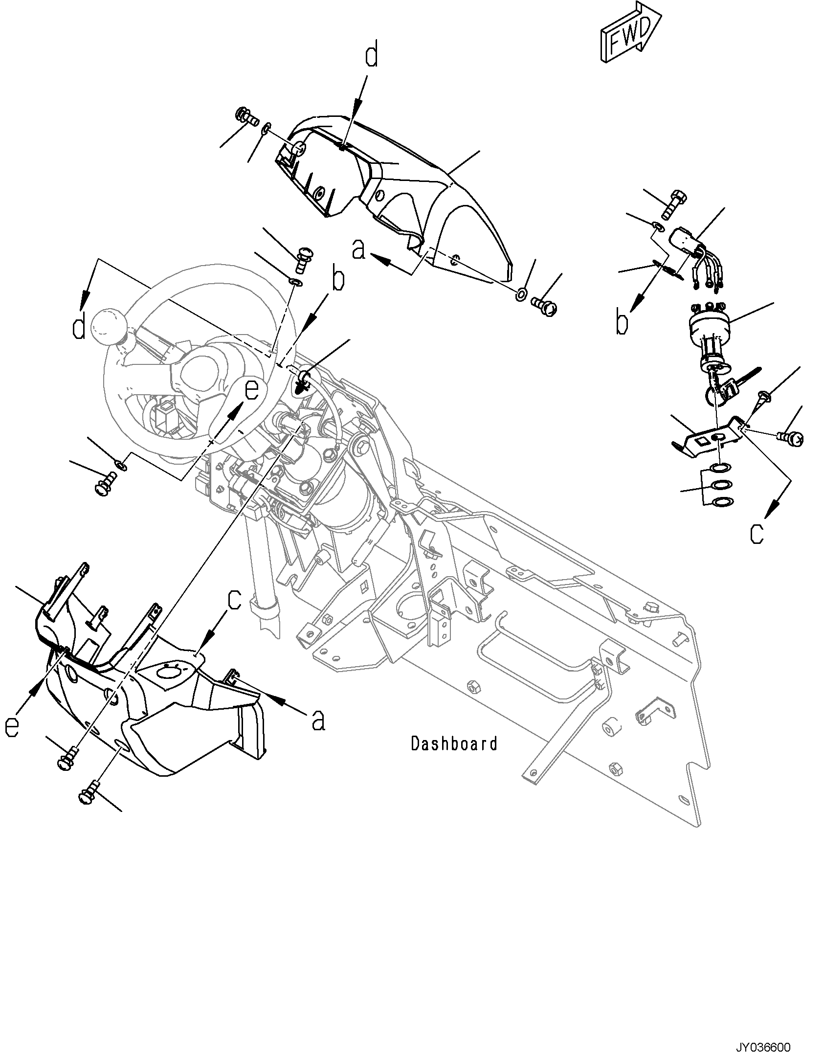 COVER, WITH FRONT WINDOW 3BB-50-78740 KOMATSU