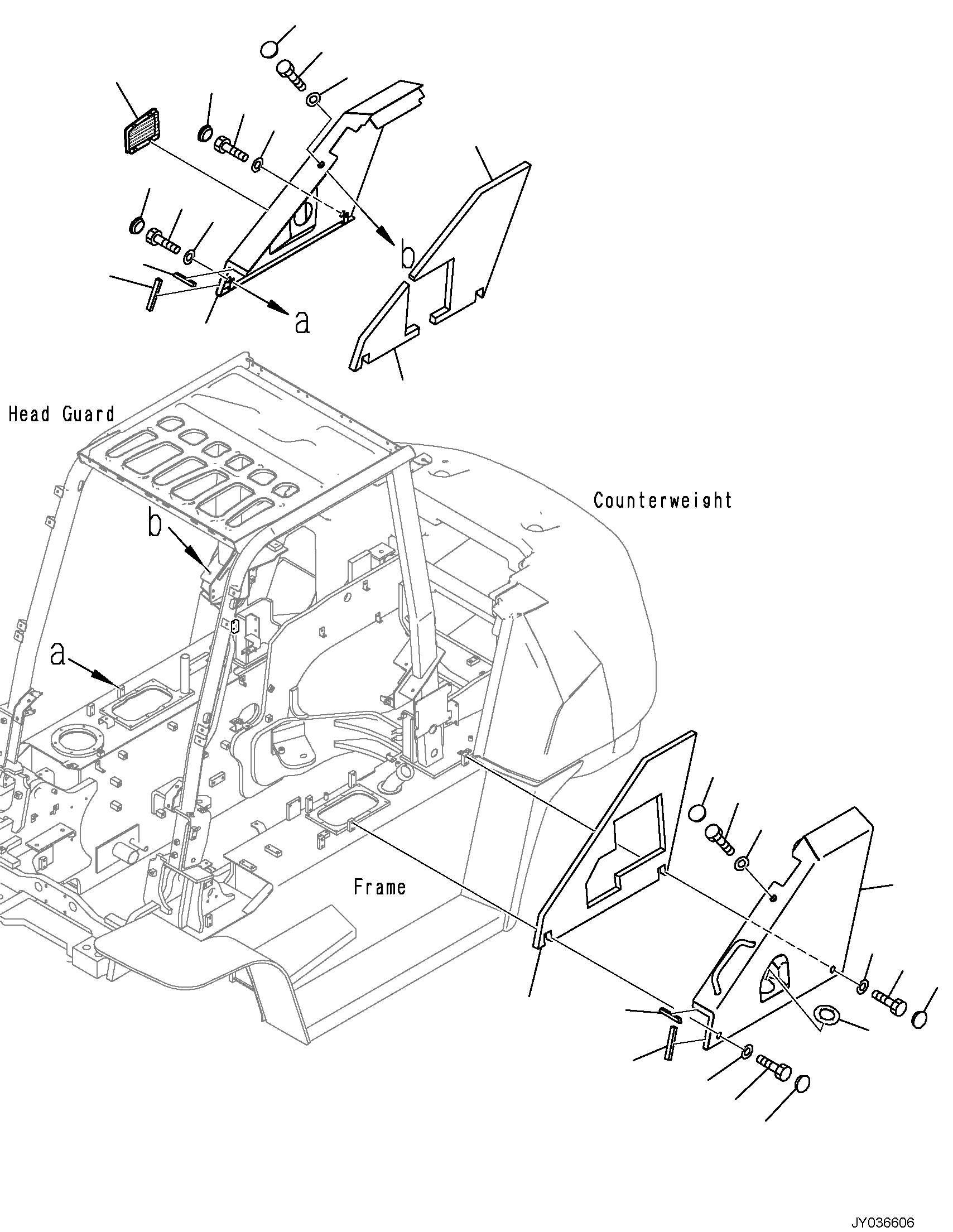 Лист 3FD-50-45260 KOMATSU