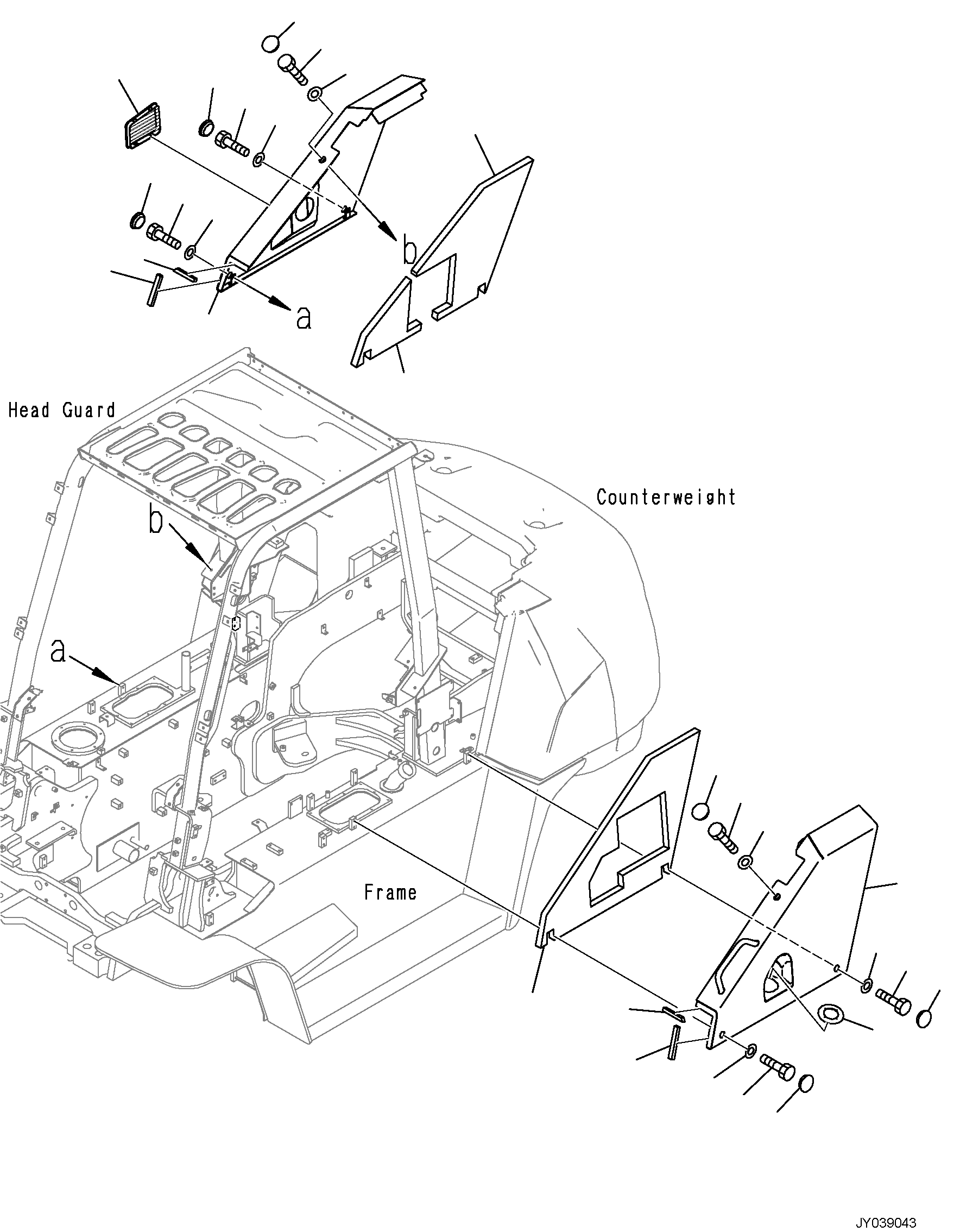 SHEET, LH 3FD-50-55240 KOMATSU