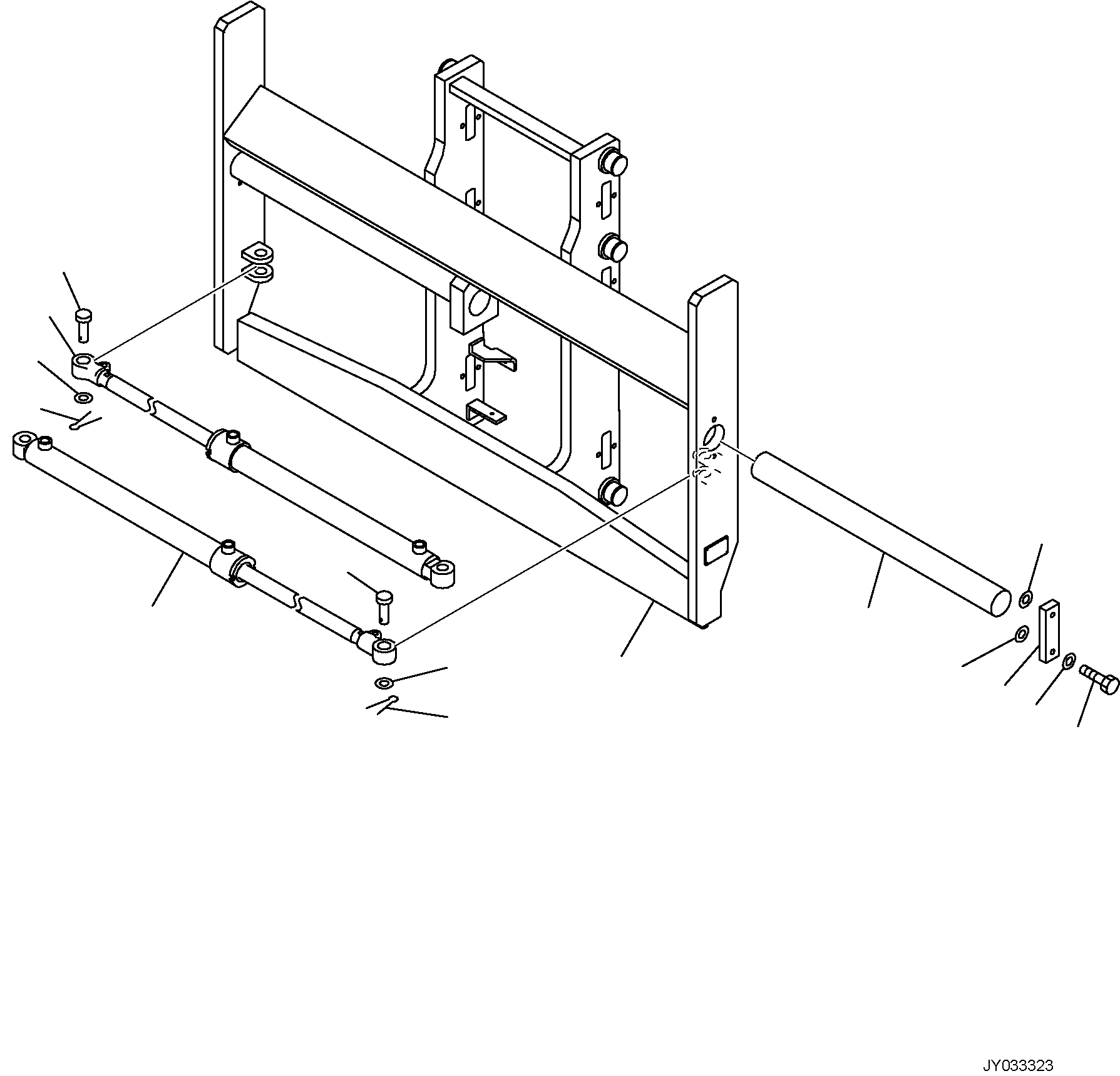 BOARD (2000 MM) (79 IN.) 45D-4FM-6112 KOMATSU