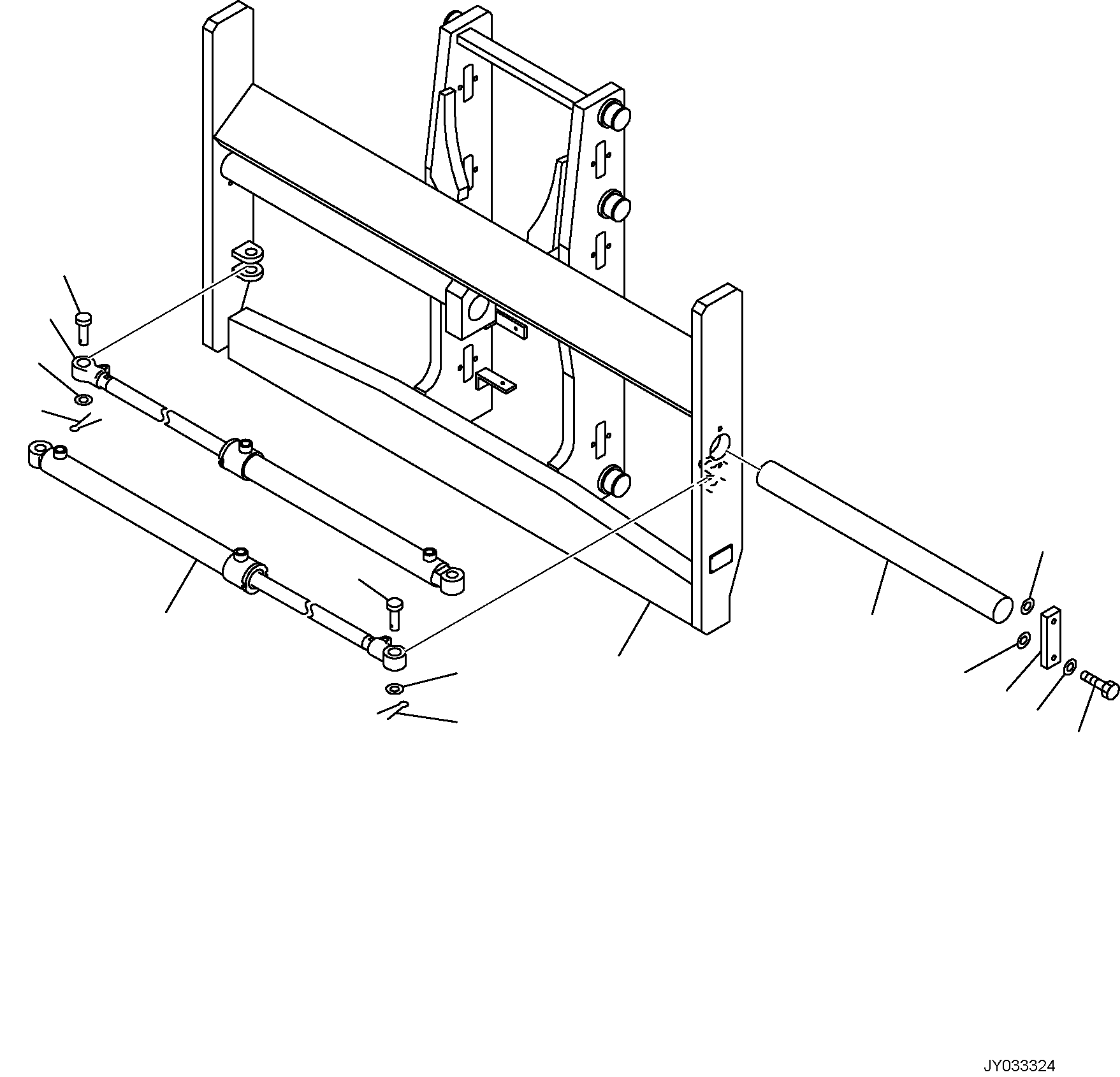 BOARD (2000 MM) (79 IN.) 45D-6FM-6512 KOMATSU