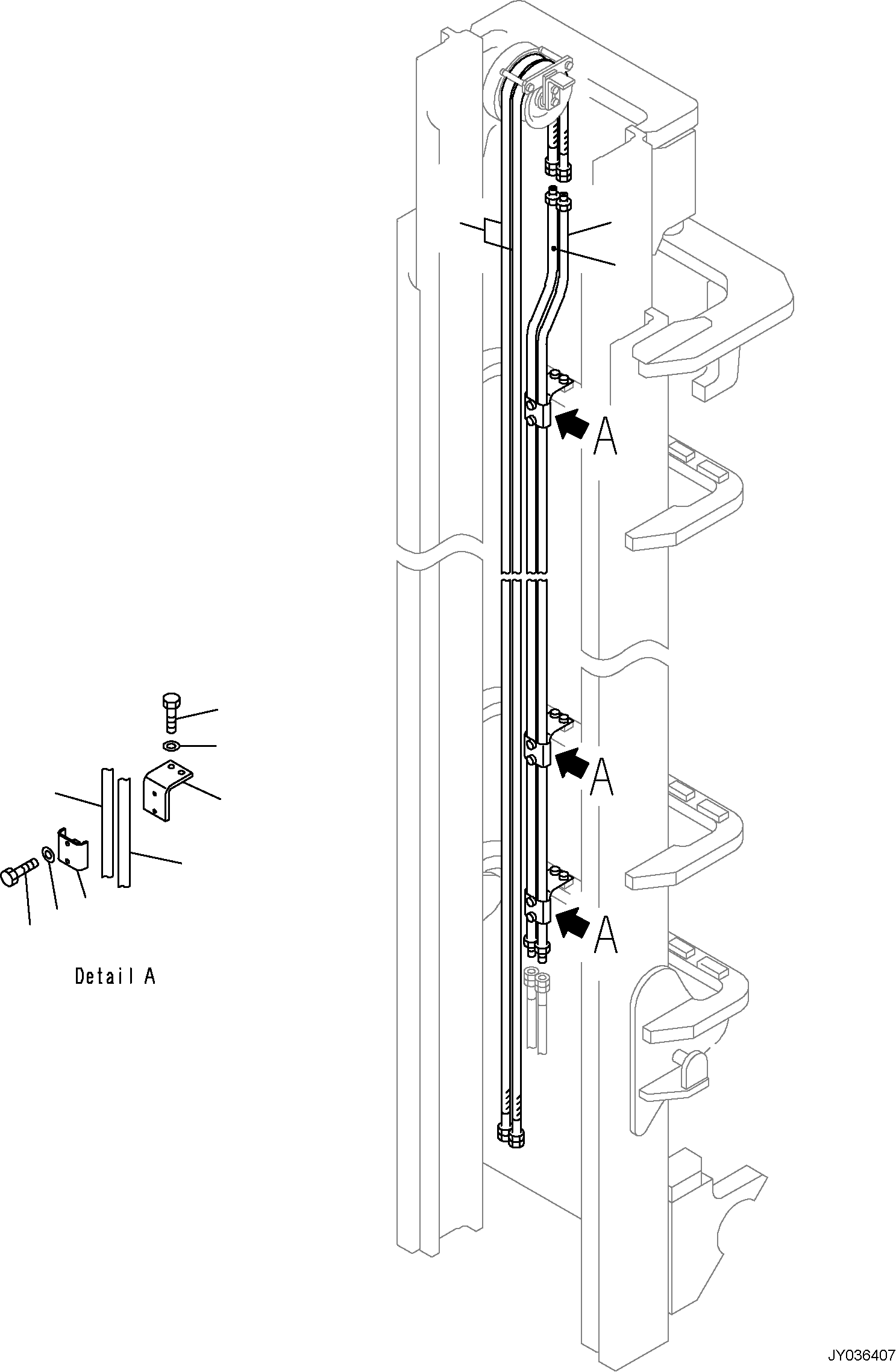 TUBE (6.0M) 37D-UCA-8100 KOMATSU