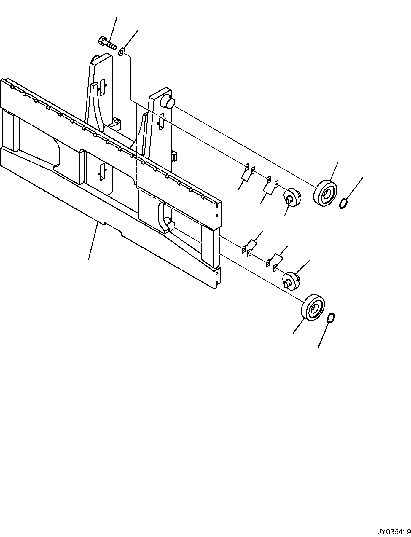 BOARD (3CV SELF) 37D-ZQN-7010 KOMATSU