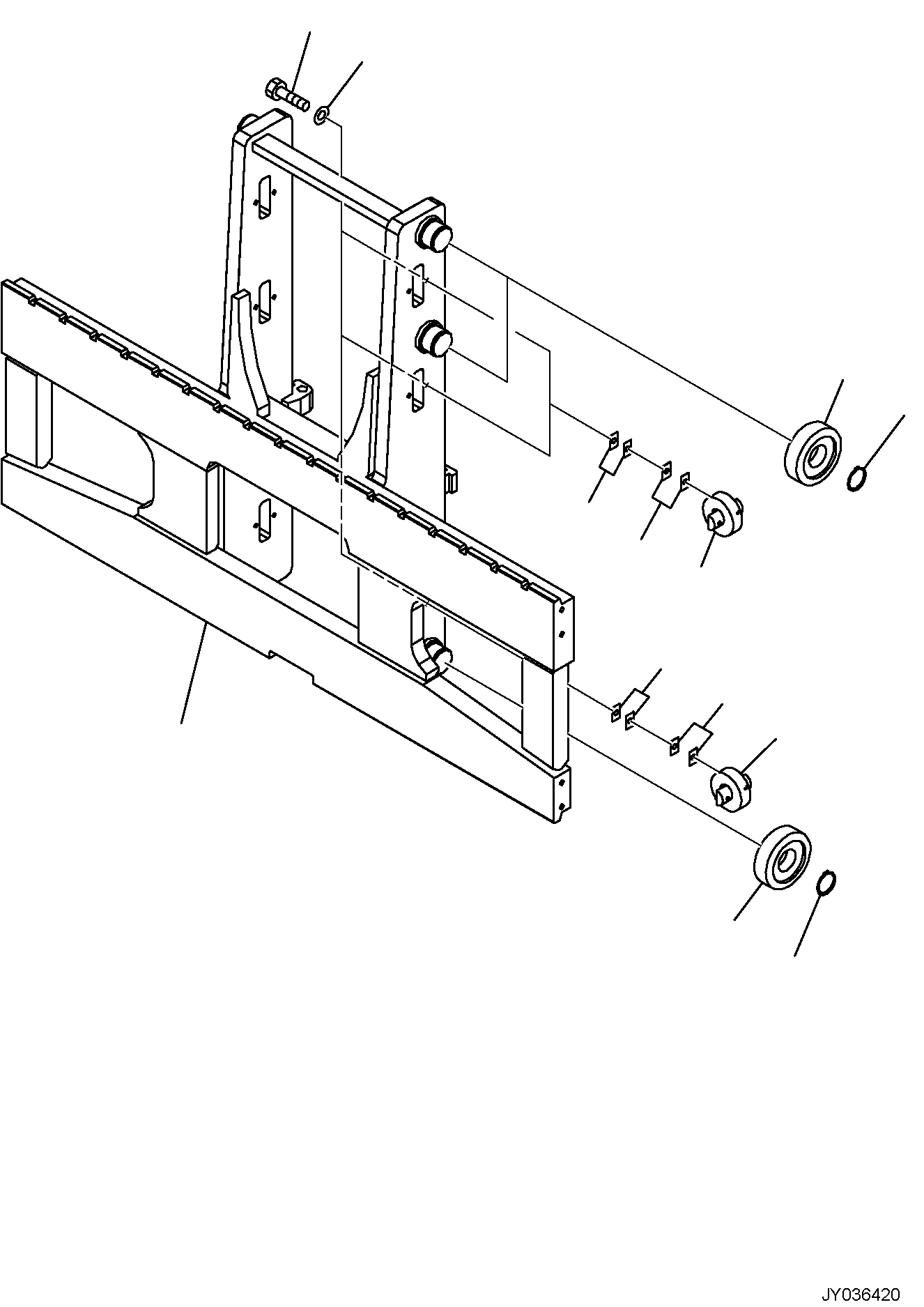 BOARD (4CV SELF) 46D-6ZA-7610 KOMATSU