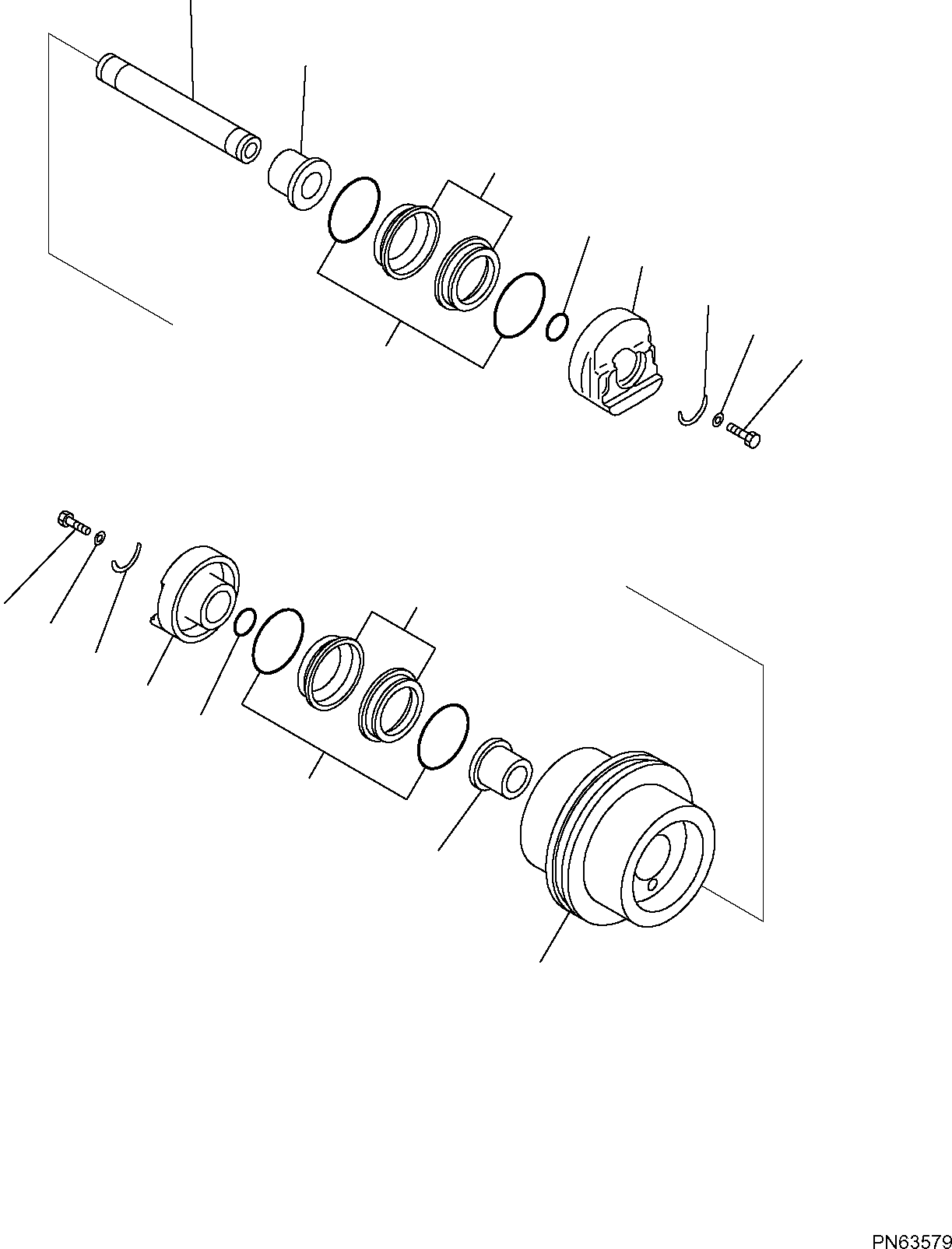 Упорное кольцо \ \ 20S-30-32150 KOMATSU