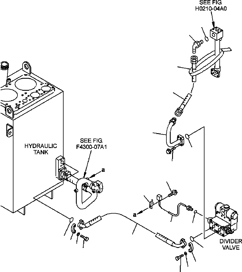 Болт 01435-011035 KOMATSU