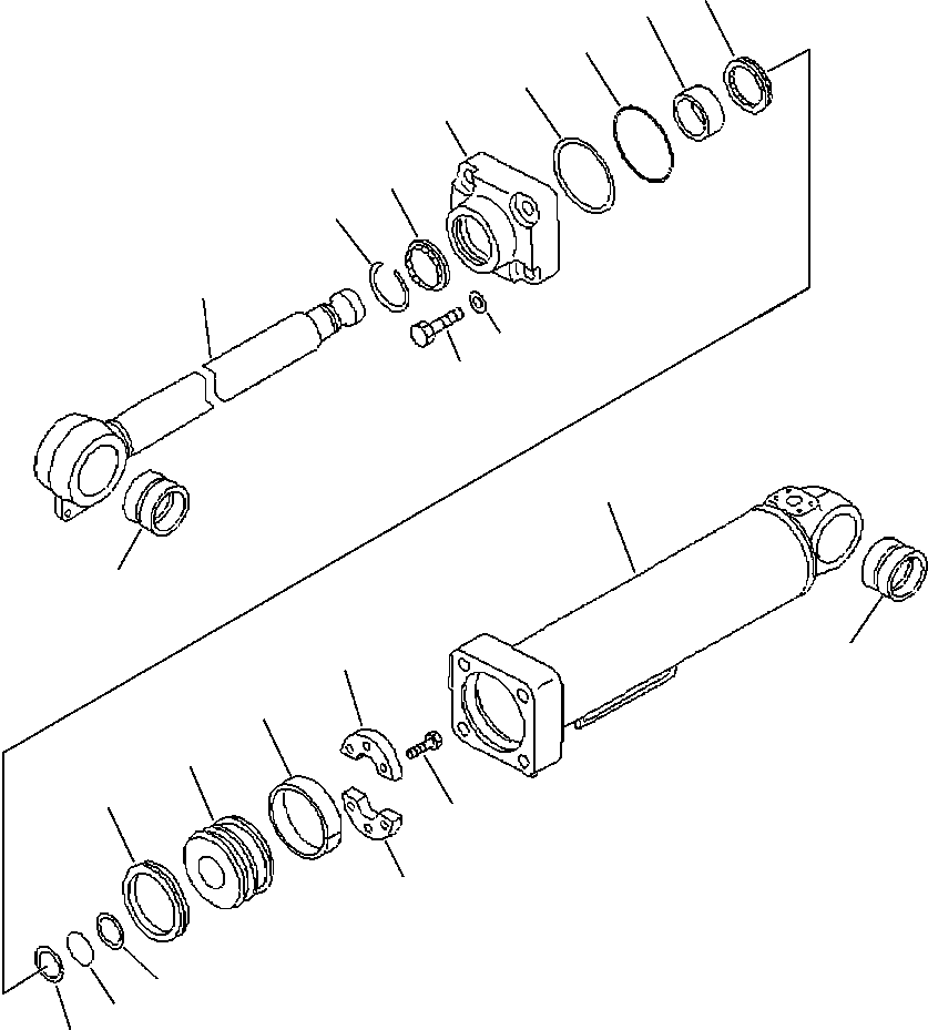 SERVICE KIT,DUMP CYLINDER 707-99-53500 KOMATSU