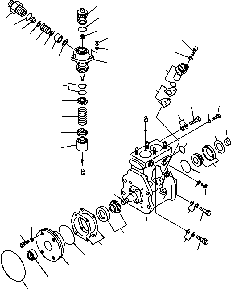 Корпус ND094100-0280 KOMATSU