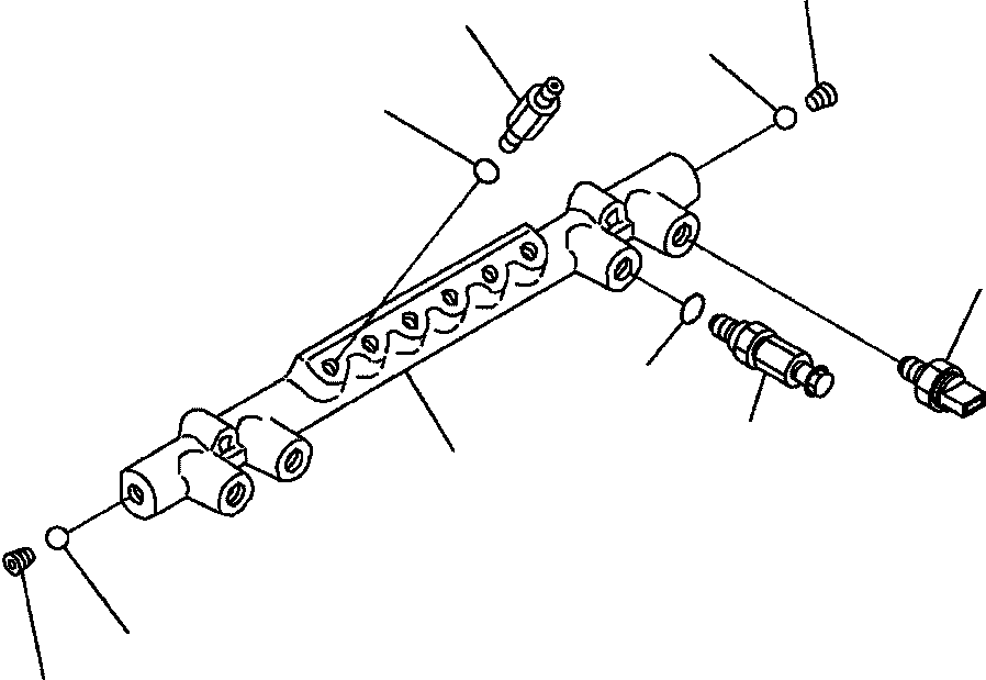 RAIL, COMMON ND095441-0180 KOMATSU