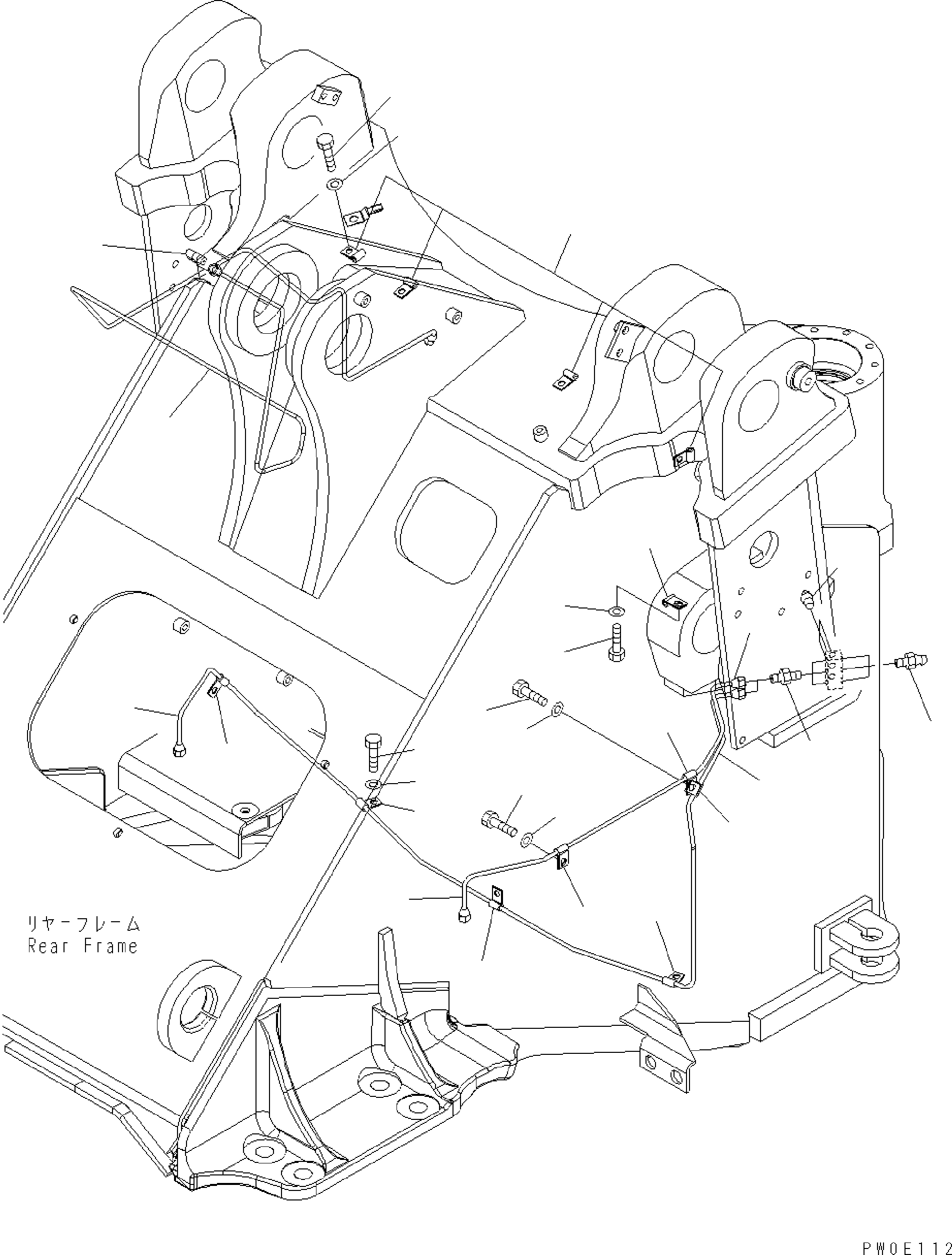 Трубка 423-46-36180 KOMATSU