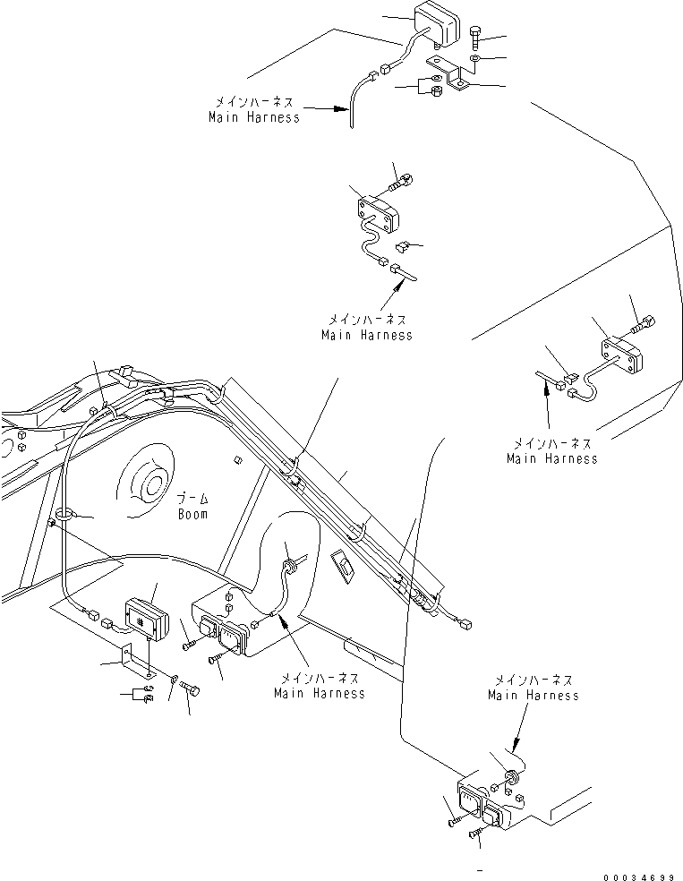 LAMP,TAIL 20E-06-K2380 KOMATSU