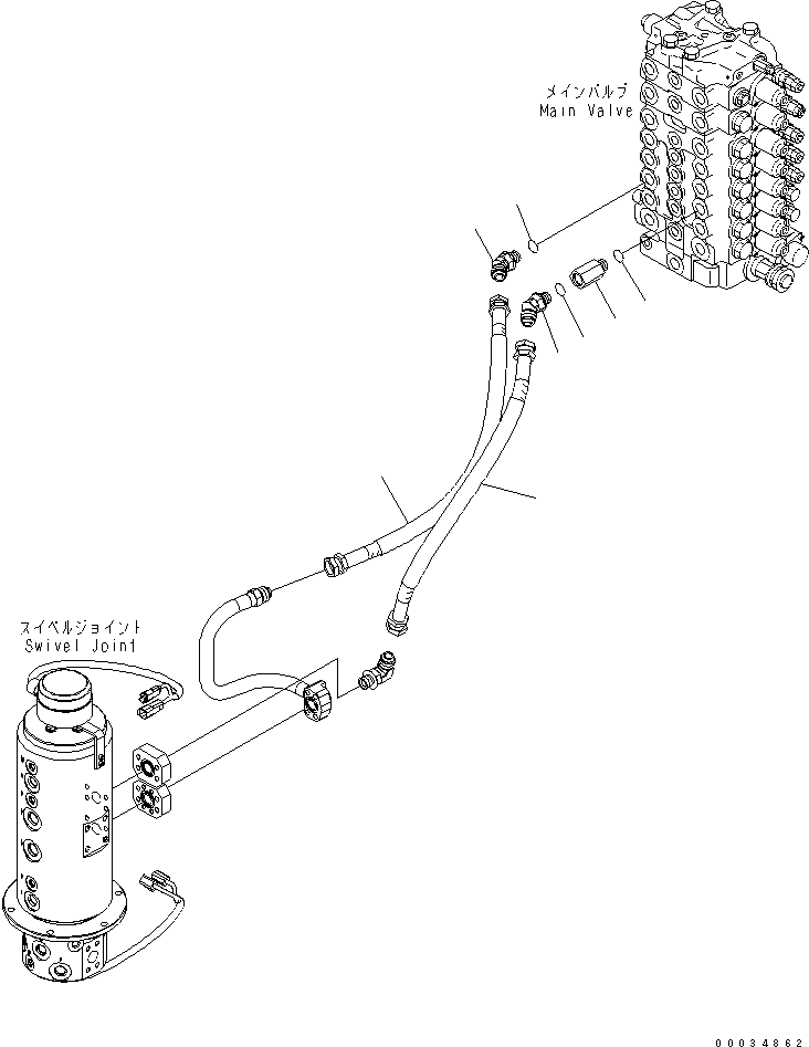 Шланг 20E-62-21211 KOMATSU