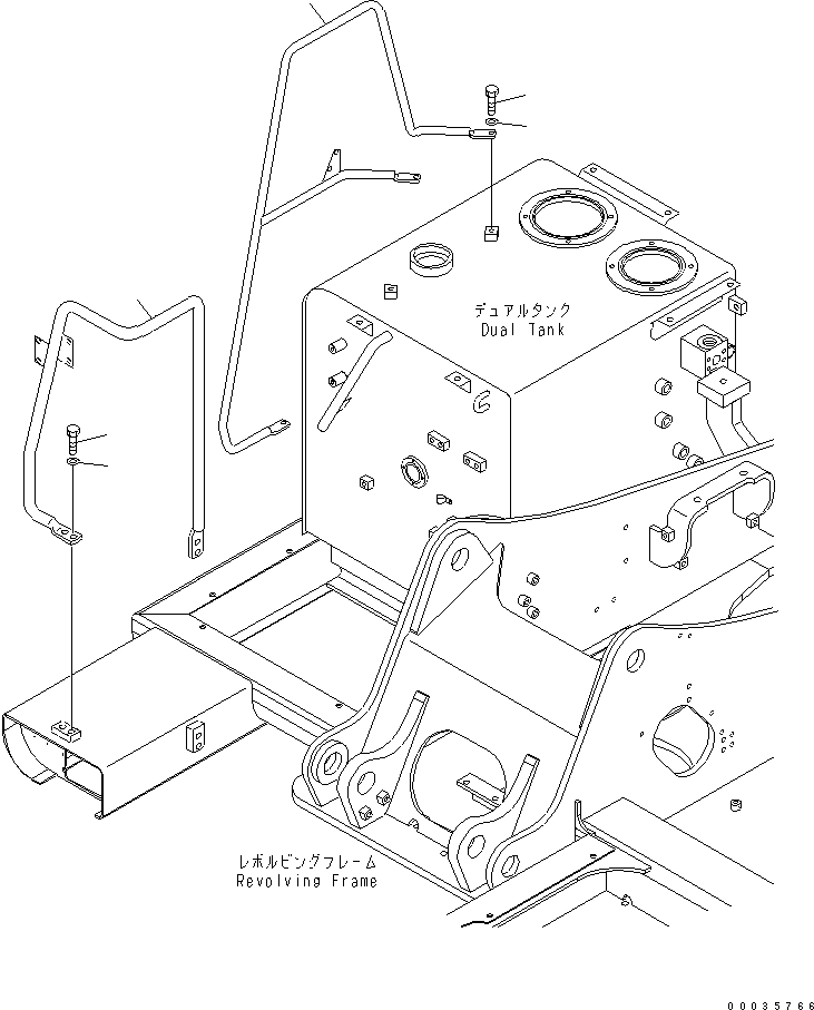Поручень 20G-54-K4591 KOMATSU