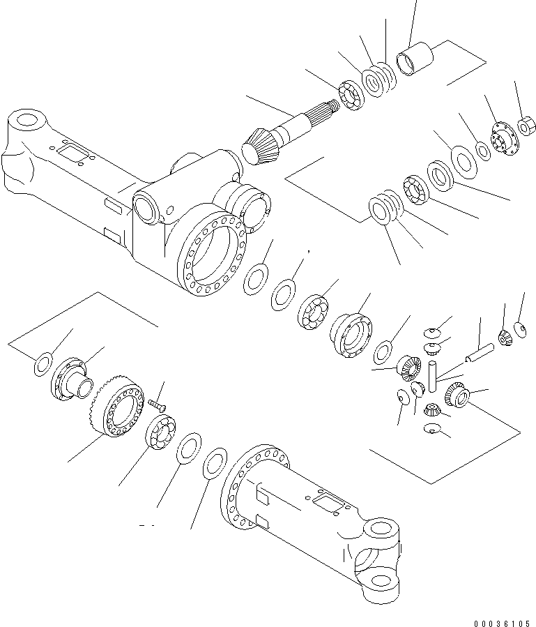 GEAR,BEVEL 20G-23-31960 KOMATSU