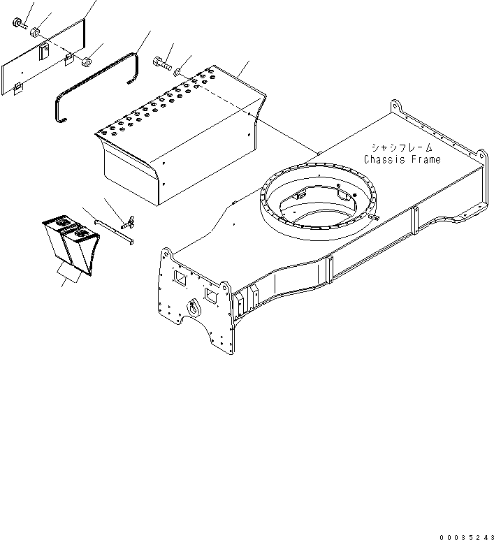 Коробка 20G-47-19531 KOMATSU