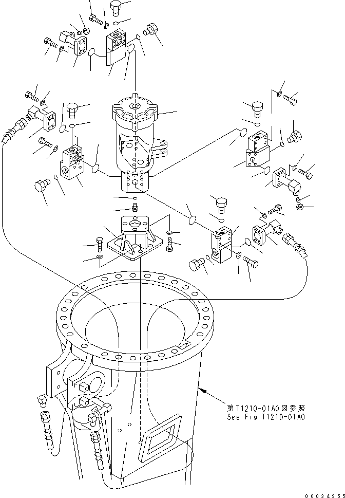 Пробка 07222-20414 KOMATSU
