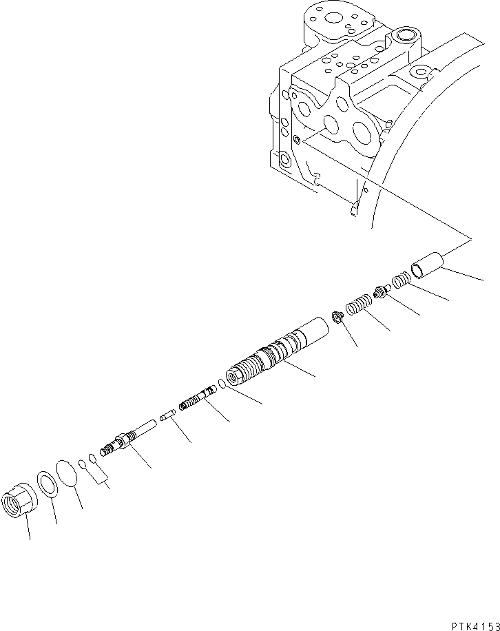 VALVE ASS'Y,PC 708-1L-04650 KOMATSU