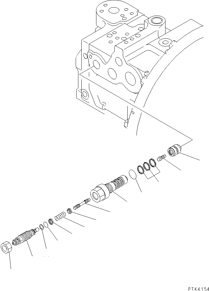 VALVE ASS'Y,LS 708-1L-04730 KOMATSU