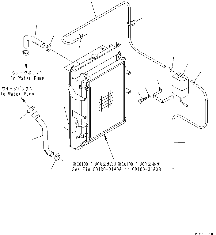 Шланг 20E-03-K1791 KOMATSU