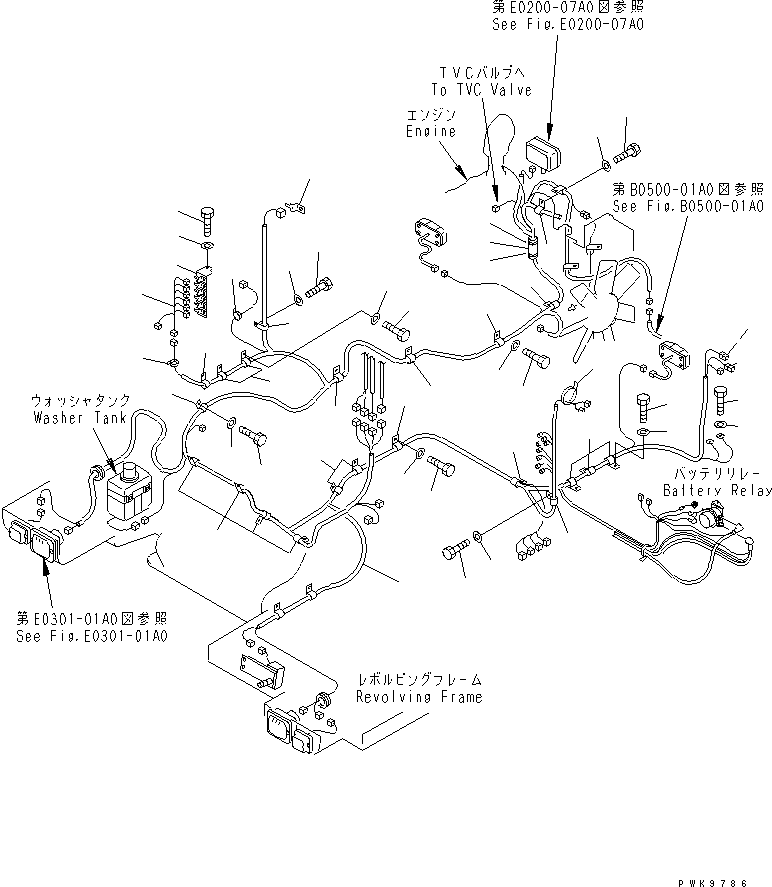 Жгут проводов 20E-06-K3183 KOMATSU