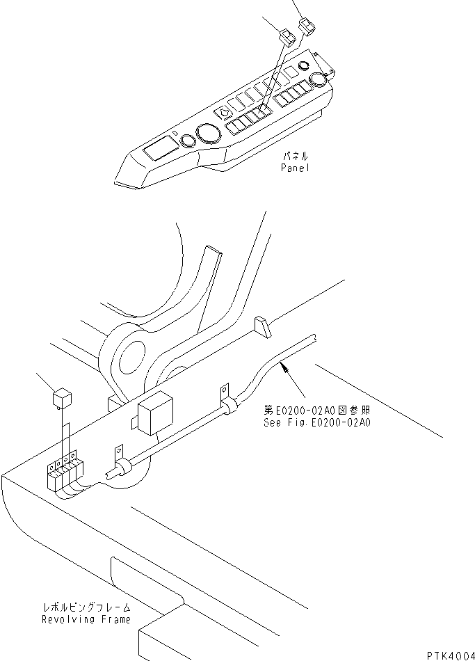 Выключатель 20G-06-K2170 KOMATSU