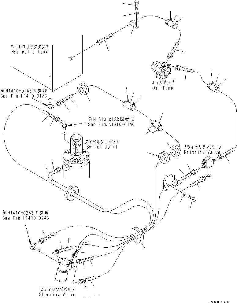 Шланг 20E-62-K6862 KOMATSU