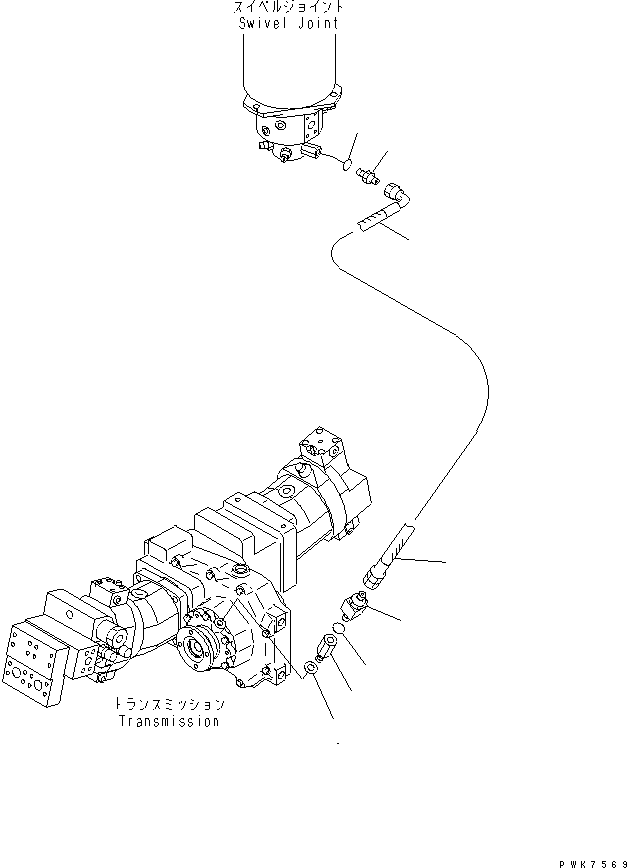Переходник 20G-62-K7680 KOMATSU