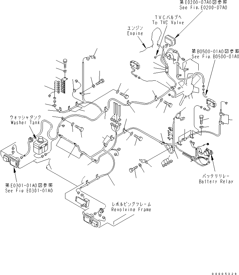 Жгут проводов 20G-06-K2201 KOMATSU