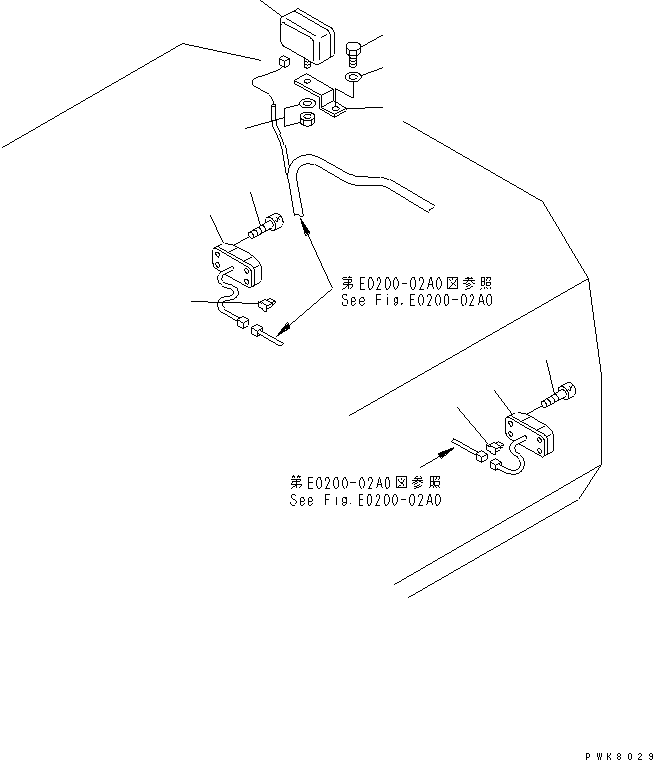LAMP,TAIL 20E-06-K1631 KOMATSU