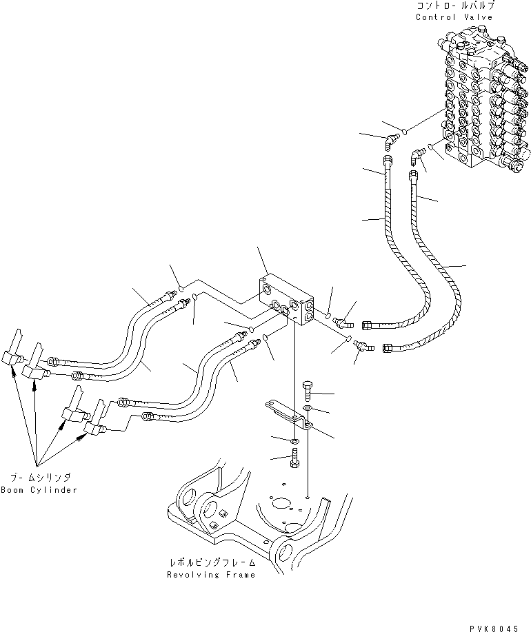 Шланг 07096-00514 KOMATSU