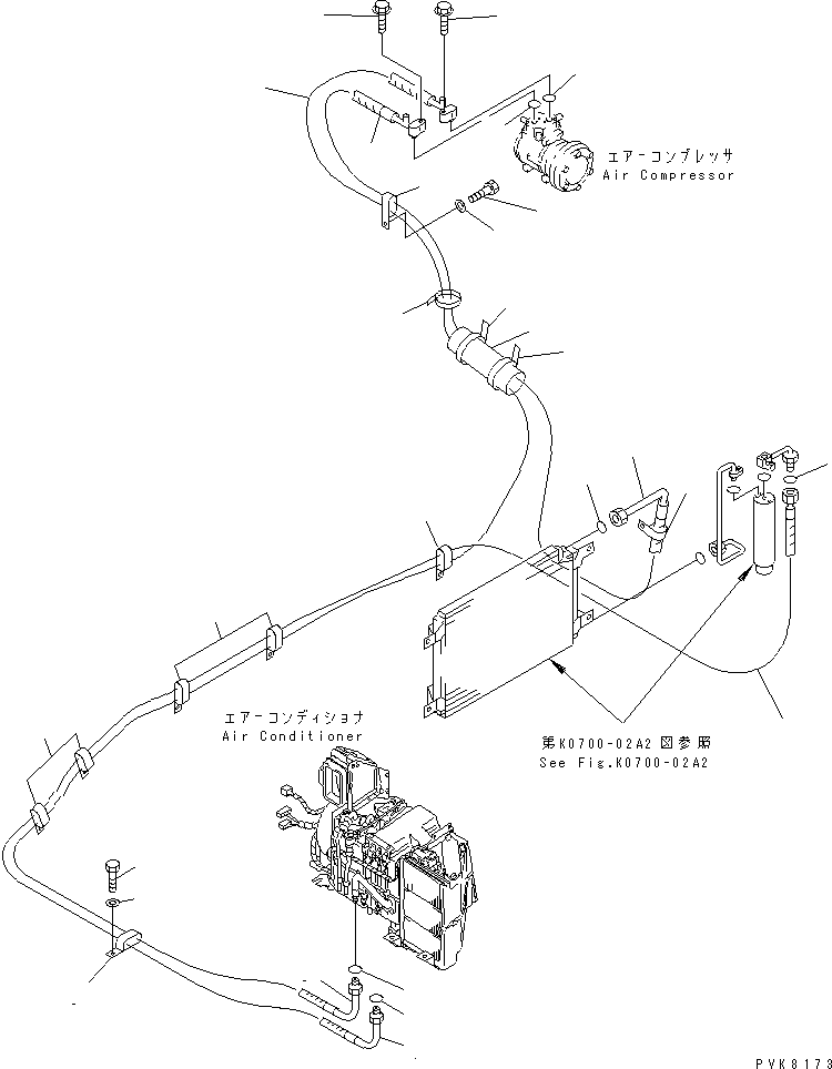 Шланг 20E-979-K310 KOMATSU