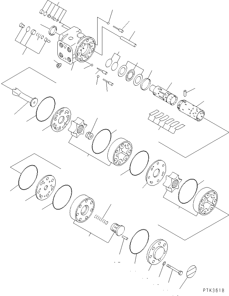 VALVE ASS'Y,STEERING 20G-60-K2271 KOMATSU